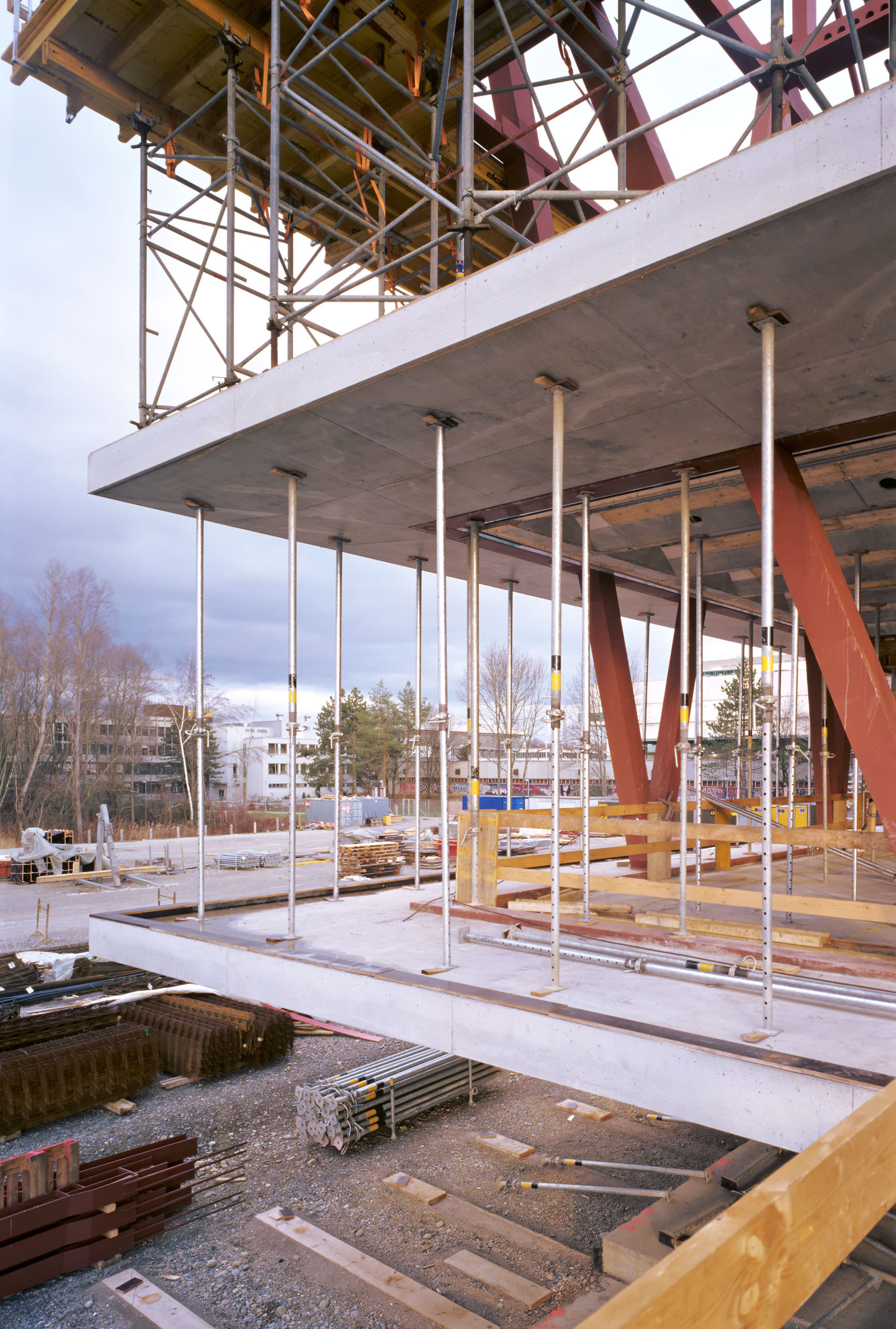 Baustelle Schulhaus Leutschenbach